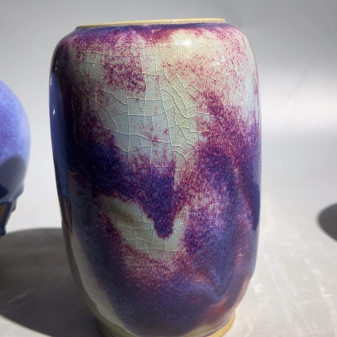 瓷片锦丰源钧窑柴烧作品