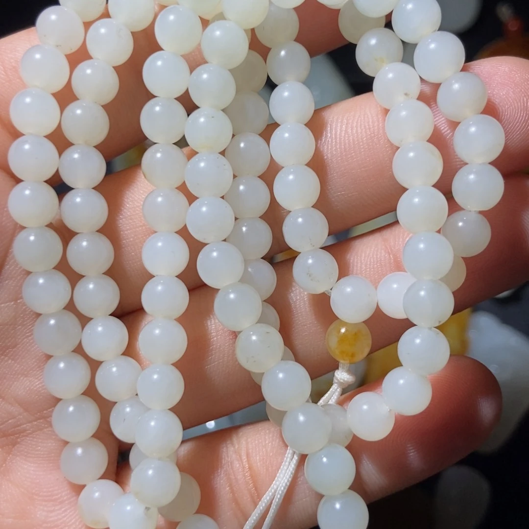 翰***堂和田玉（白玉）未镶嵌颈饰