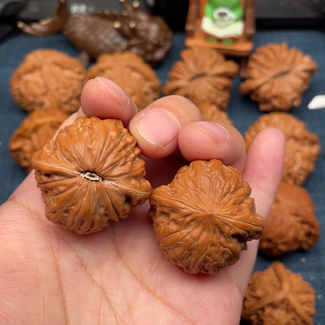 把件文玩核桃34手捻铁锤