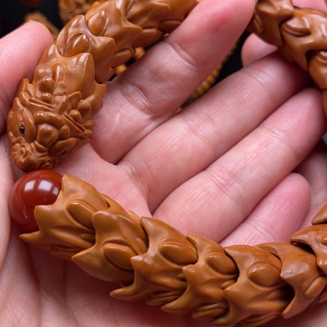 橄榄核手串龙骨串