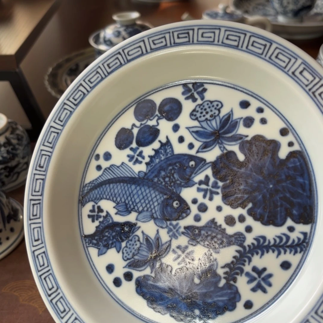 摆件景德镇手绘茶具