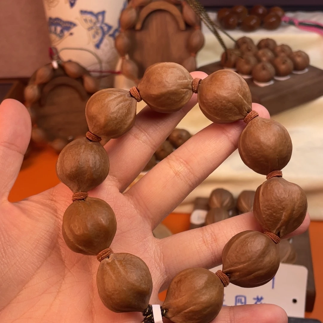 意***图手串/手链橄榄核2326梅林铁核