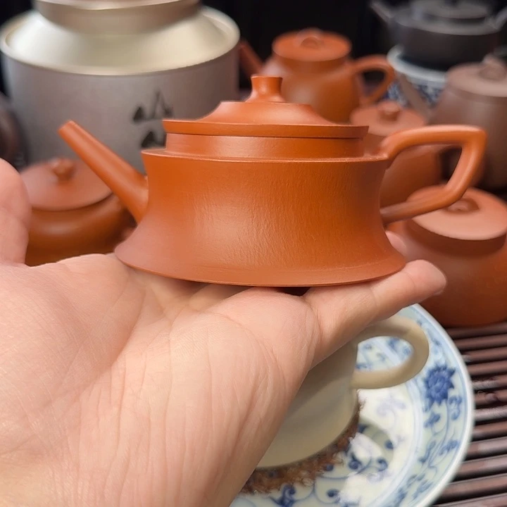 紫砂茶壶微瑕天昙