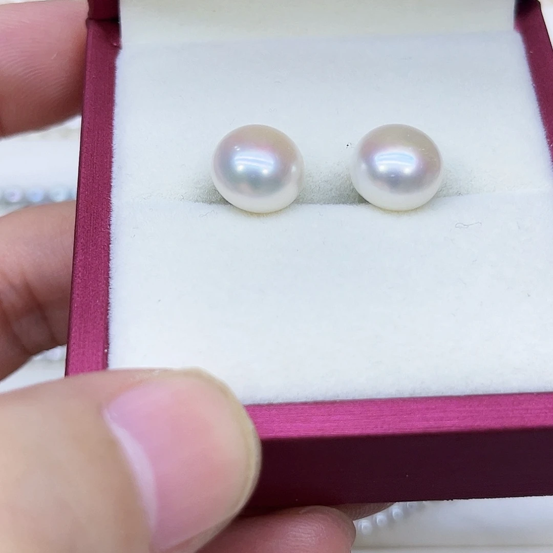 淡水珍珠银S925镶嵌颈饰