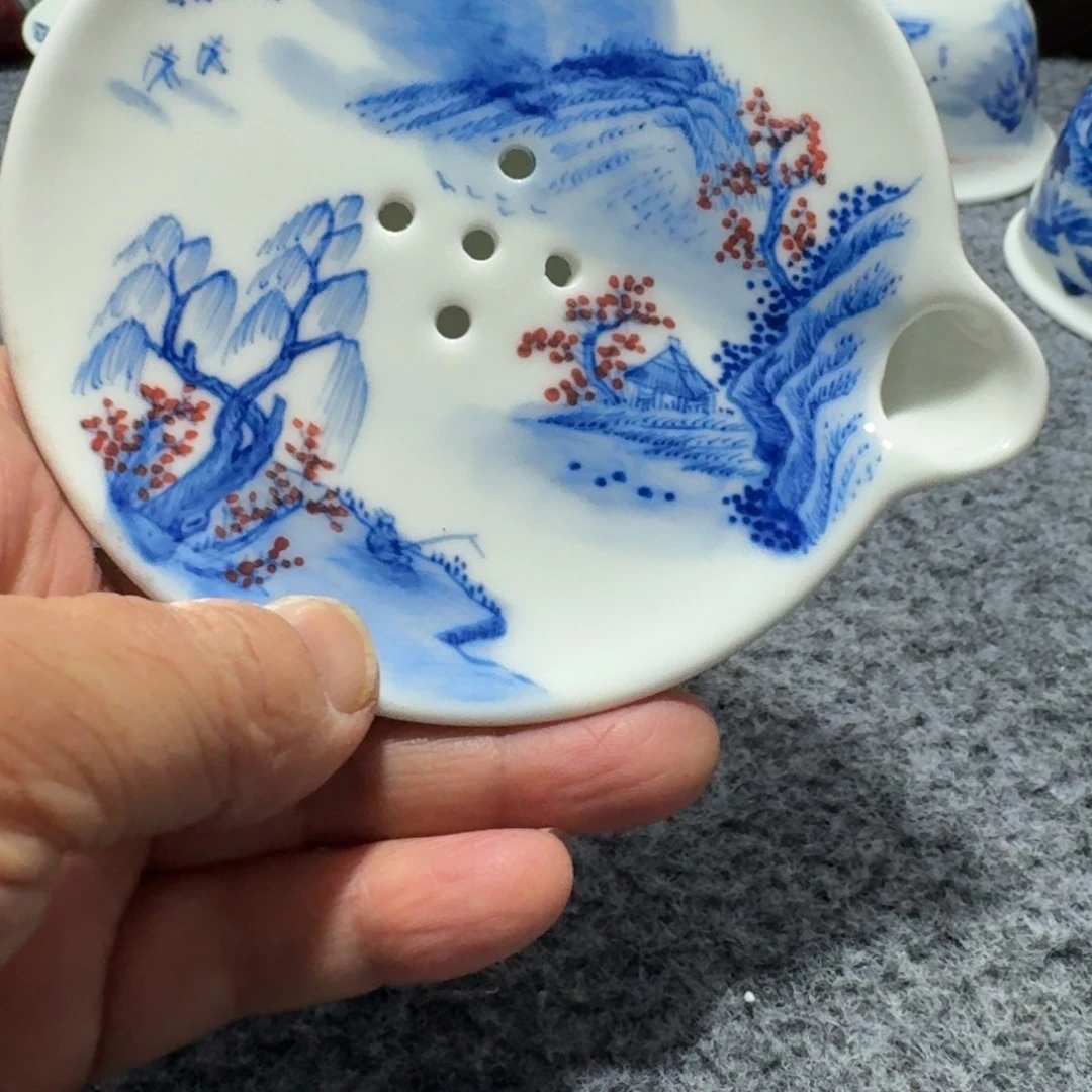 现代景德镇陶瓷手绘茶具