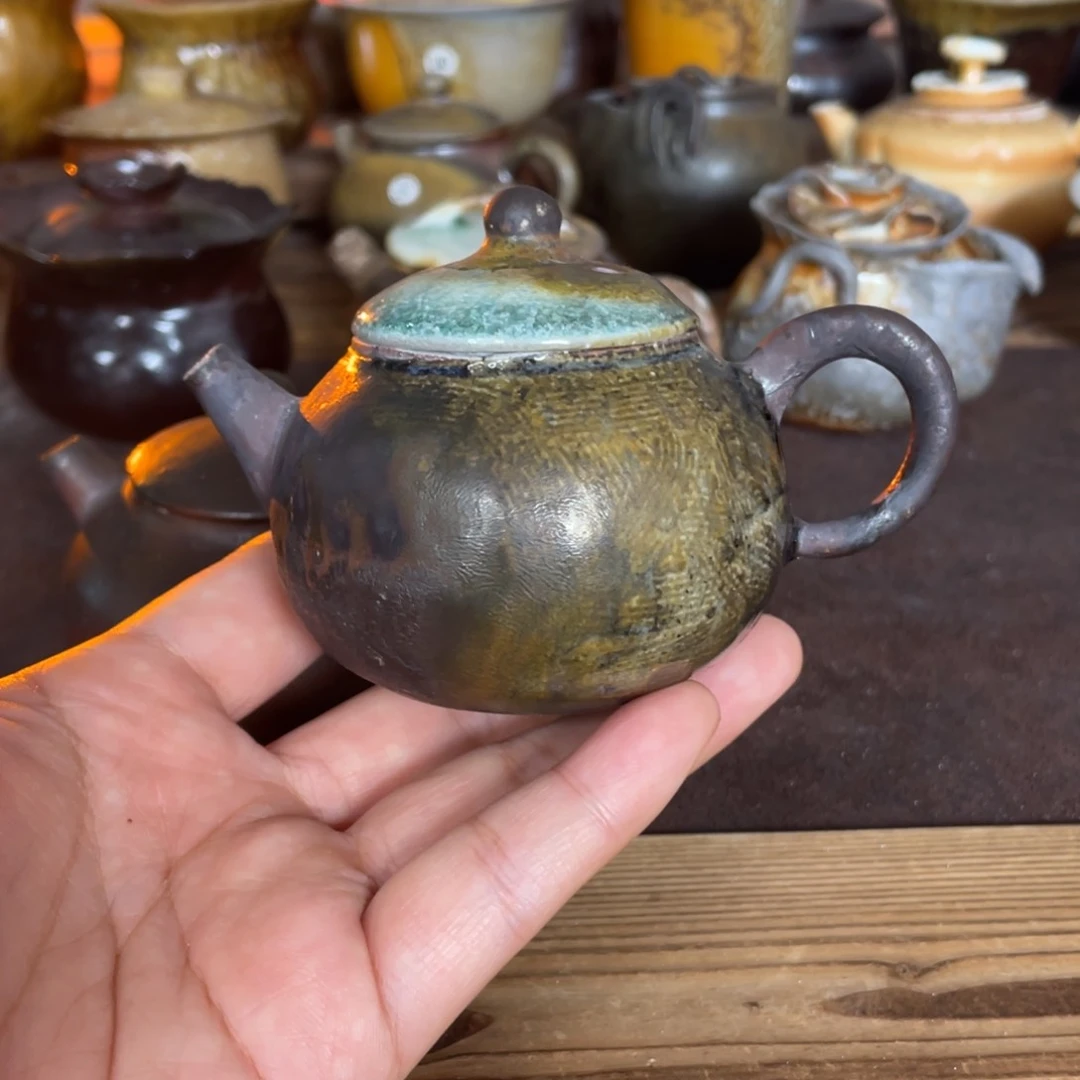 莫奈。柴烧。 红珍珠。        容量120