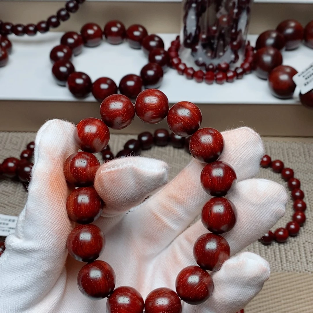 小叶紫檀手串/手链原汁原味1.5