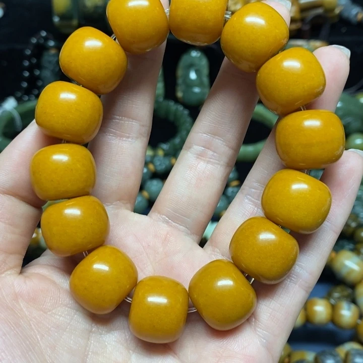 蛇纹石玉珠宝奇石未镶嵌