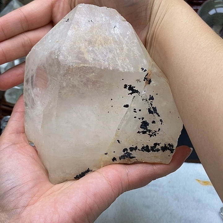 洛***金未镶嵌水晶大型摆件（非配饰）
