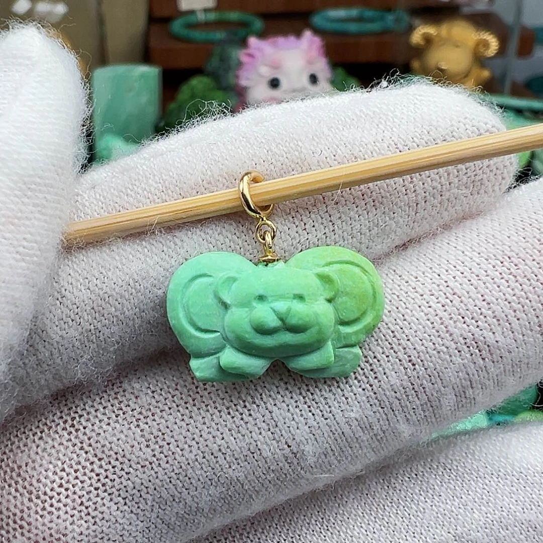 绿松石未镶嵌绿松石主播万丽