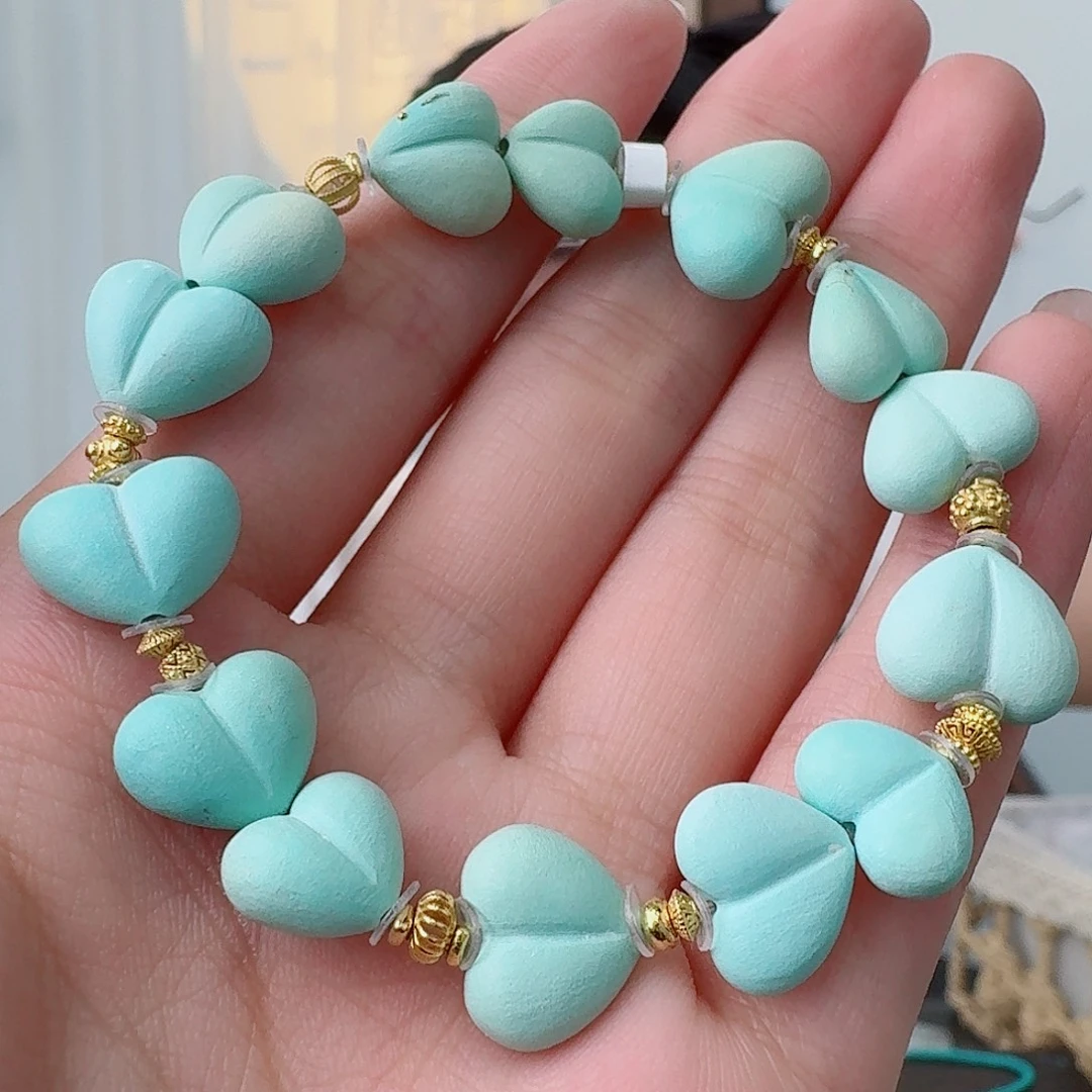 未镶嵌绿松石珠宝奇石