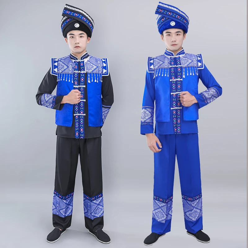 三月三广西壮族男套装 12号