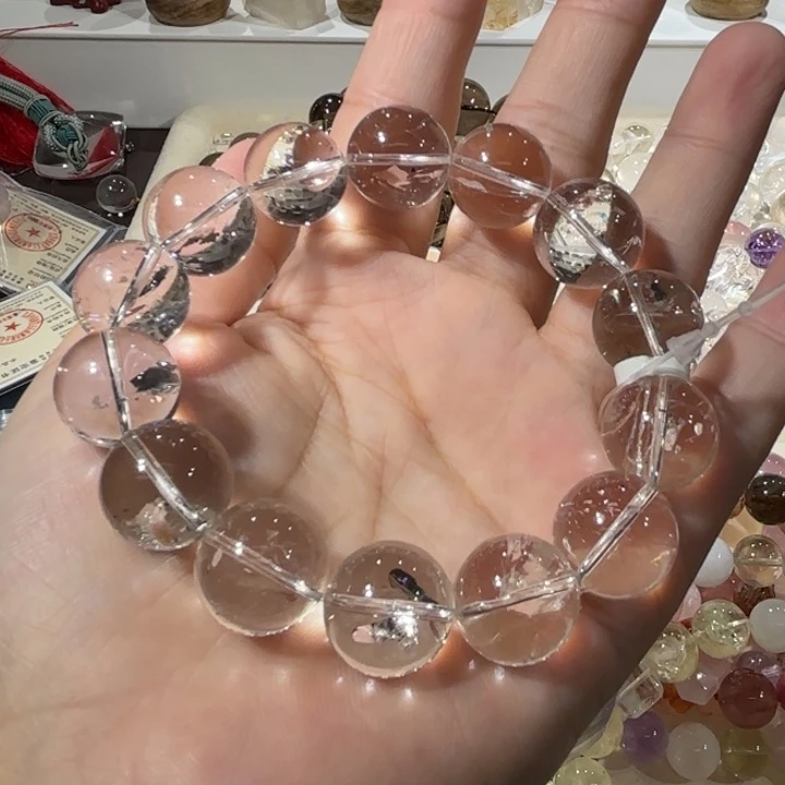 未镶嵌手链水晶白阿塞