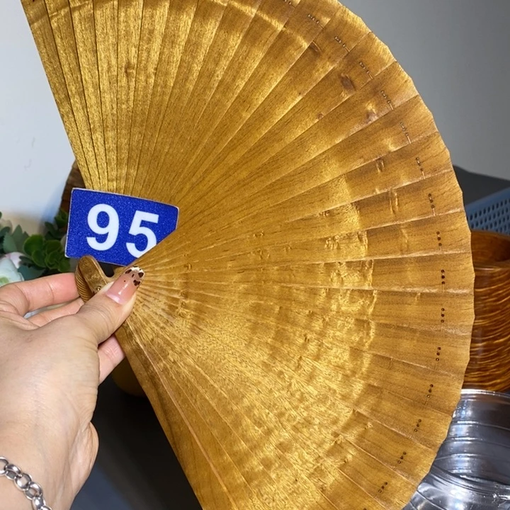 金丝楠深**李金丝楠木扇子