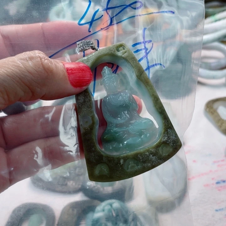 归***来定制翡翠未镶嵌毛货