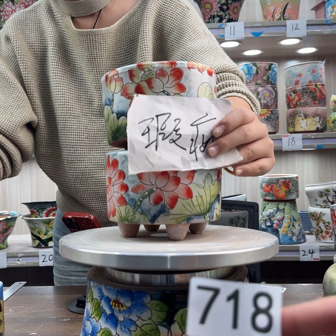 花盆紫砂瑕疵瑕疵718