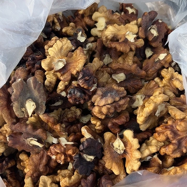 小牛剖层皮革大核桃仁