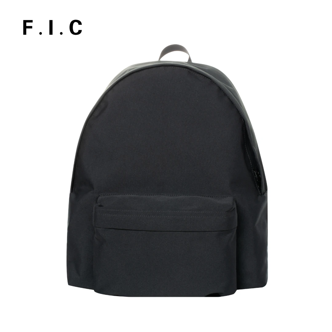 朱先生 FIC【纯色双肩包】户外时尚百搭通勤男女同款休闲简约轻便