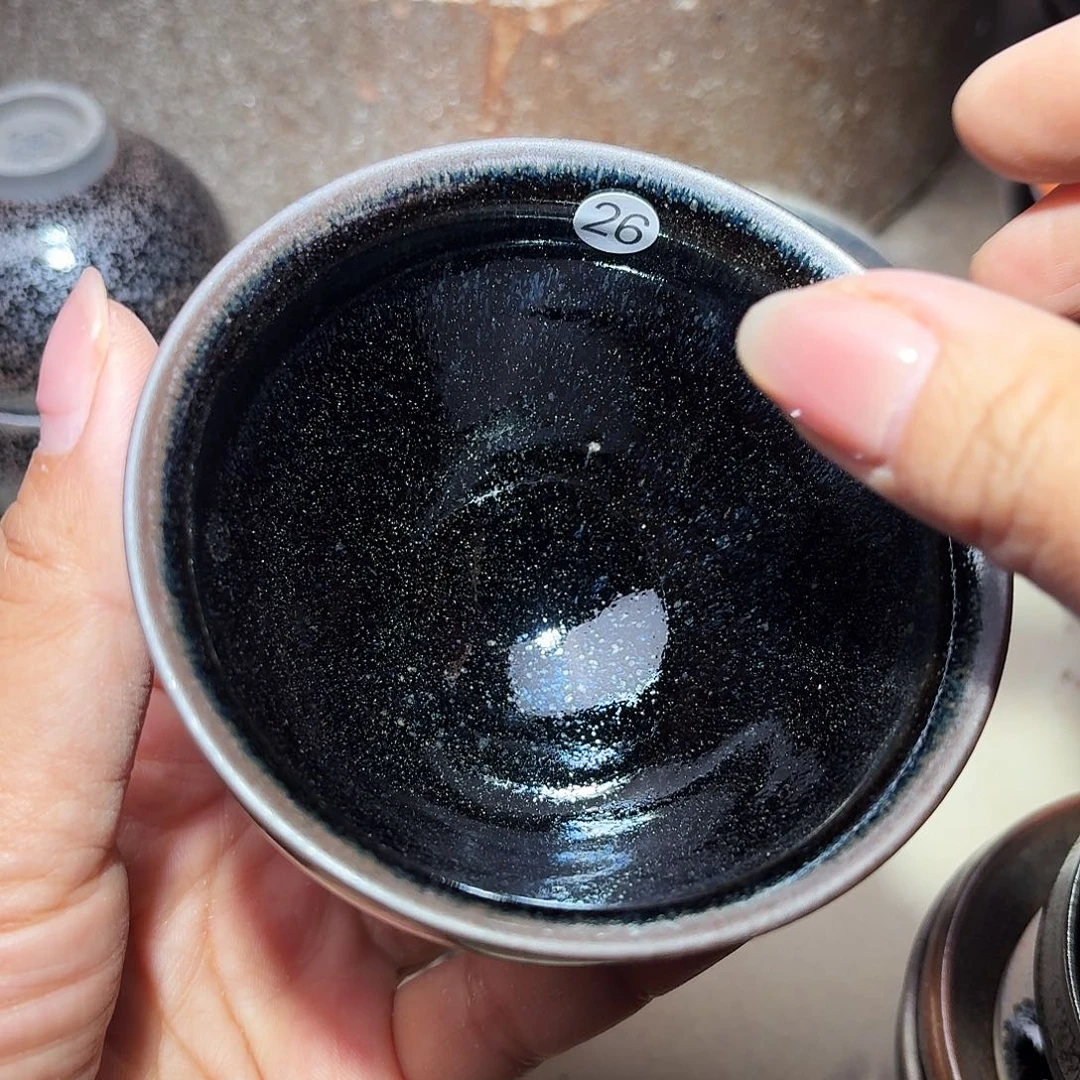 茶盏义兴龙窑建盏26微瑕