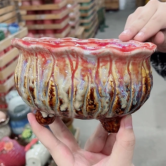 陶瓷花盆凑单福利满10元发货！