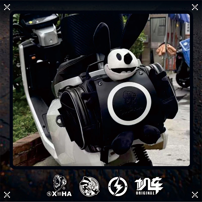 猩哈幸运兔边包9号小牛摩托车骑行边包防水大容量挂包多功能尾包