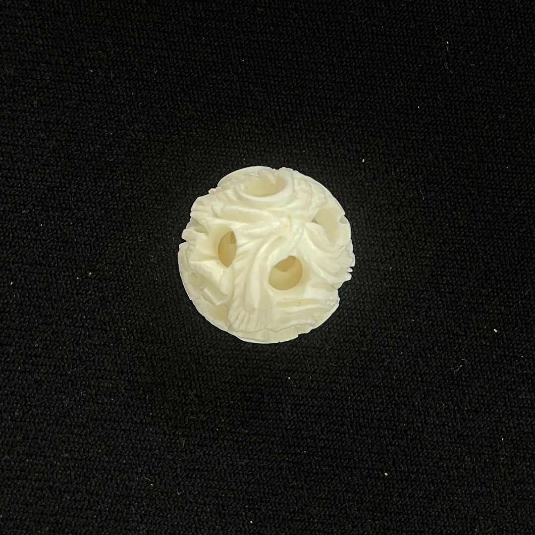 PK60 鬼工球珠 只做天然猛犸牙
