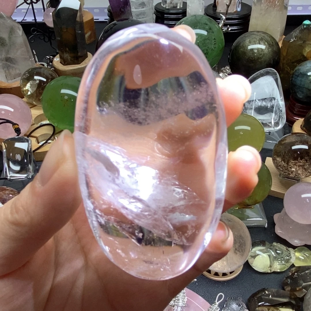 水晶未镶嵌珠宝半成品