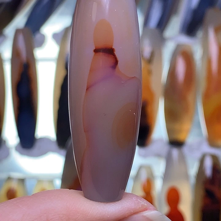 未镶嵌玛瑙/玉髓珠宝半成品24