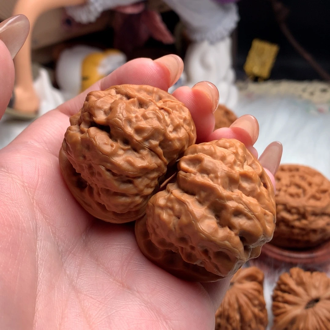 文玩核桃把件41全品延庆蛙