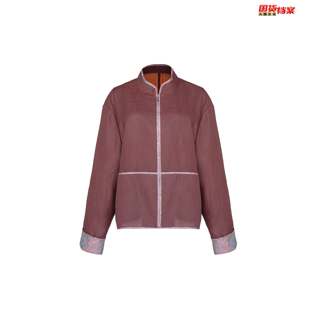 【万象有衣】【直觉.自由】-原创设计师款香云纱上衣-50077