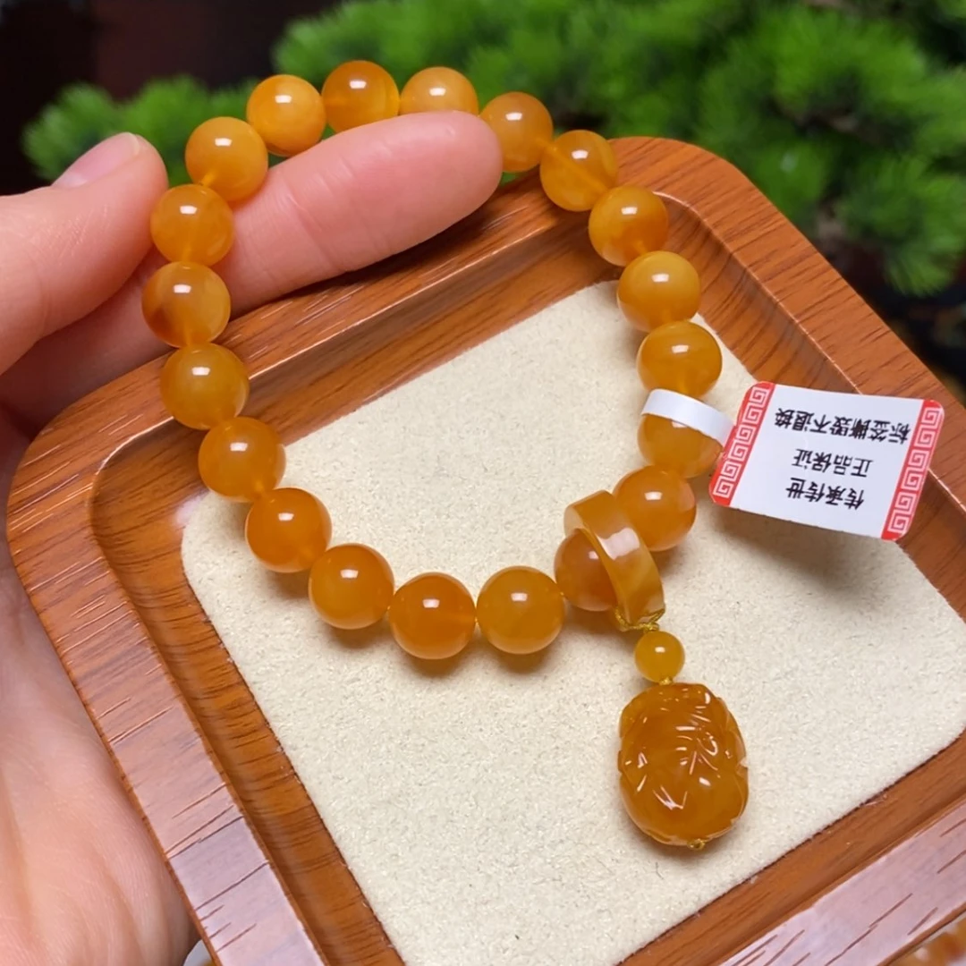 【闪购商品】手链蜜蜡未镶嵌手串