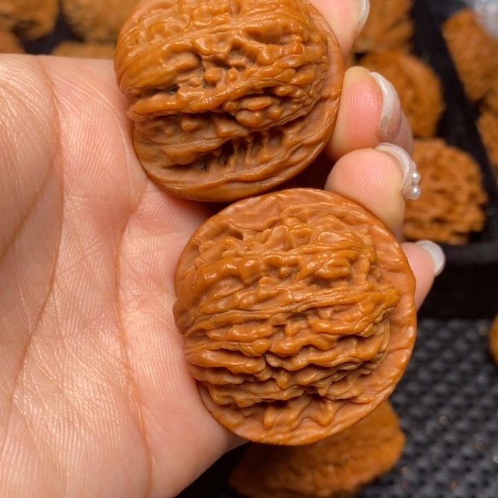 吊坠文玩核桃秦岭野生45