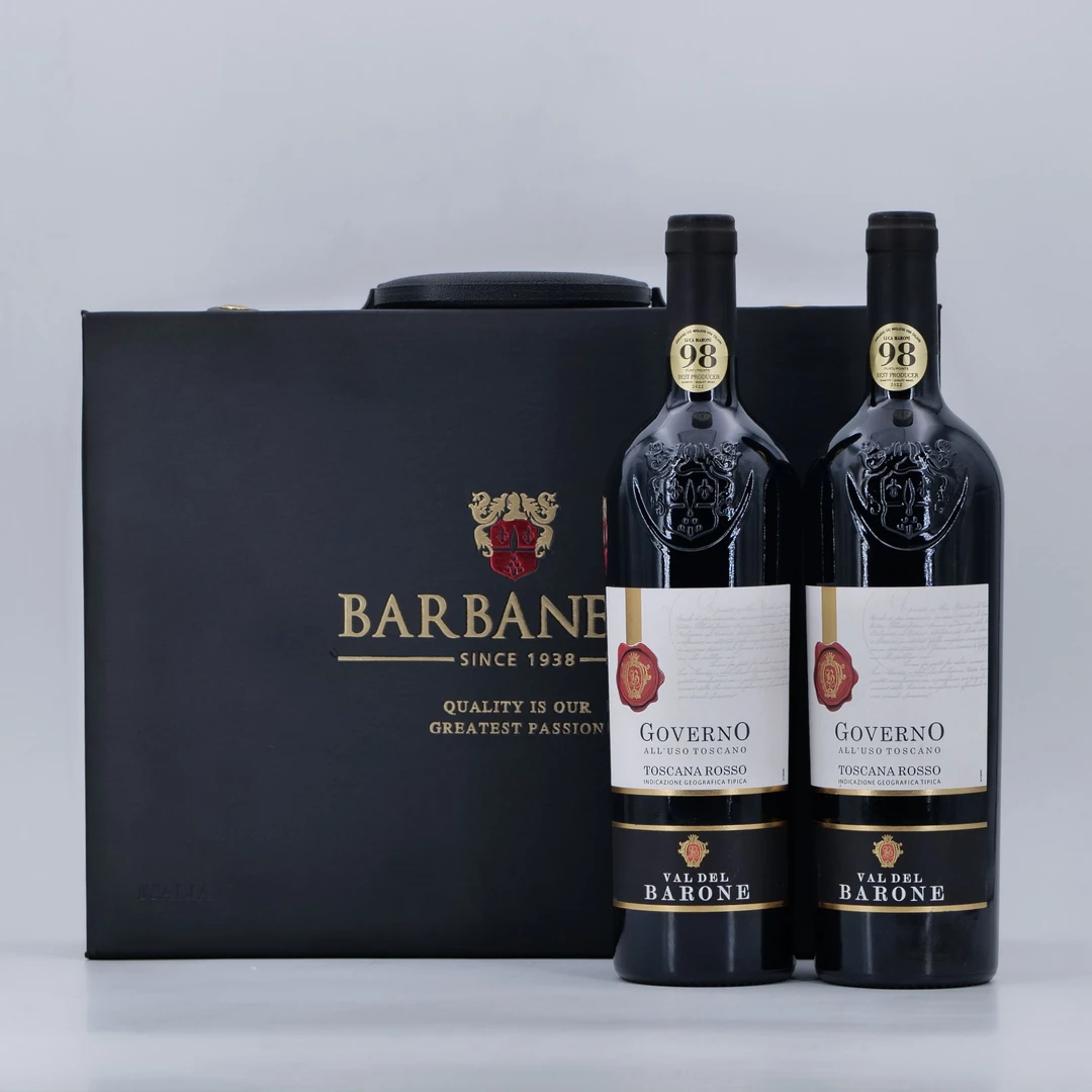 意大利男爵部落干红葡萄酒礼盒装 Luca Maroni 98分/超级托斯卡纳