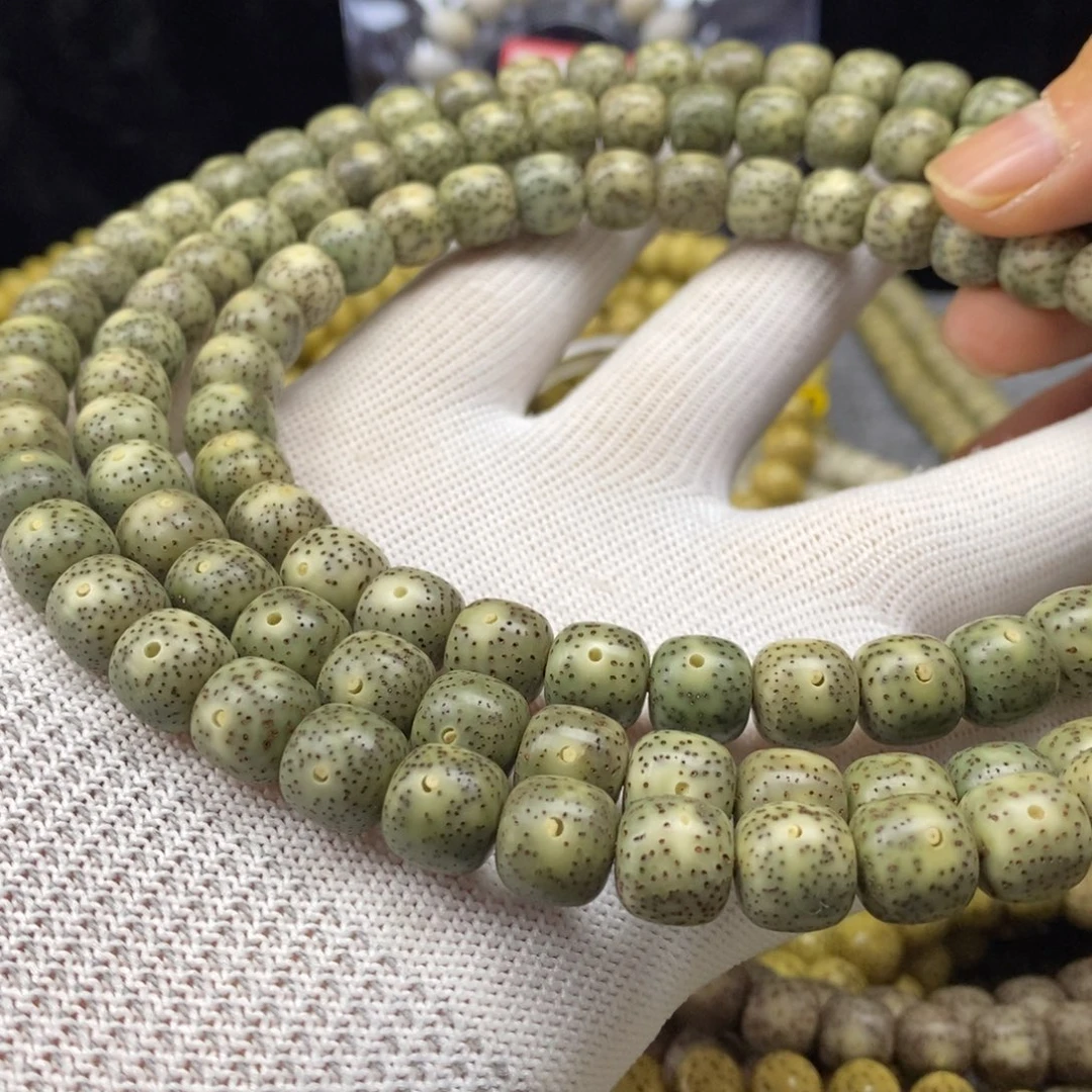 星月菩提吊坠10绿幽灵108