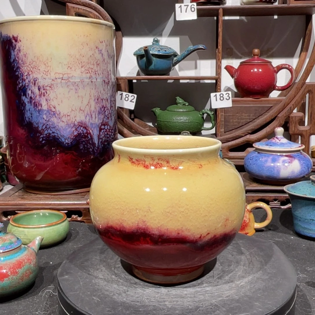 中国神后钧瓷花器