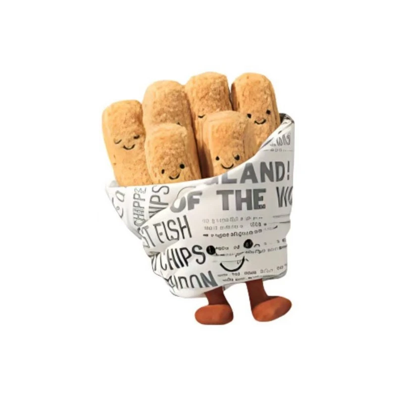 原Jellycat 大薯条 南瓜 玩偶