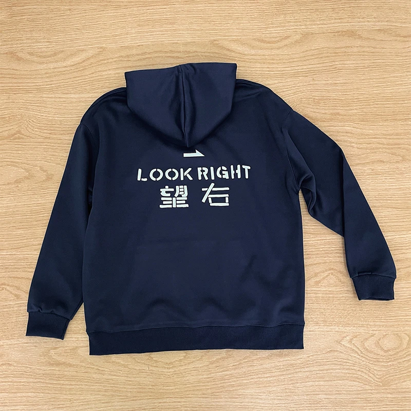 望左望右美式重磅连帽卫衣男款秋潮牌高级感运动外套oversize上衣