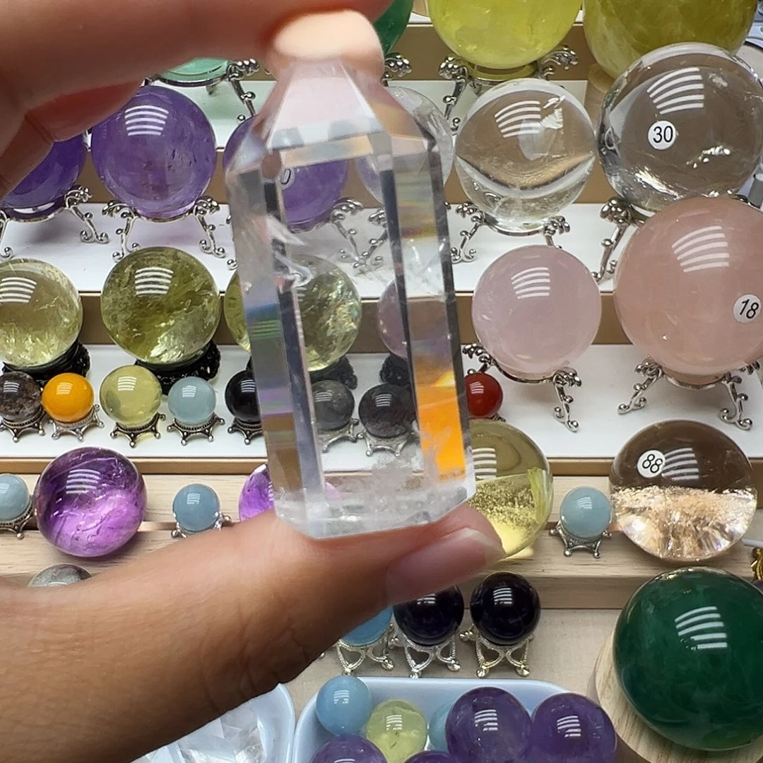 水晶未镶嵌珠宝半成品