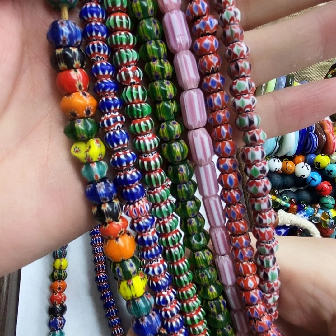 琉璃颈饰尼泊尔雪弗莱系列一条 20起