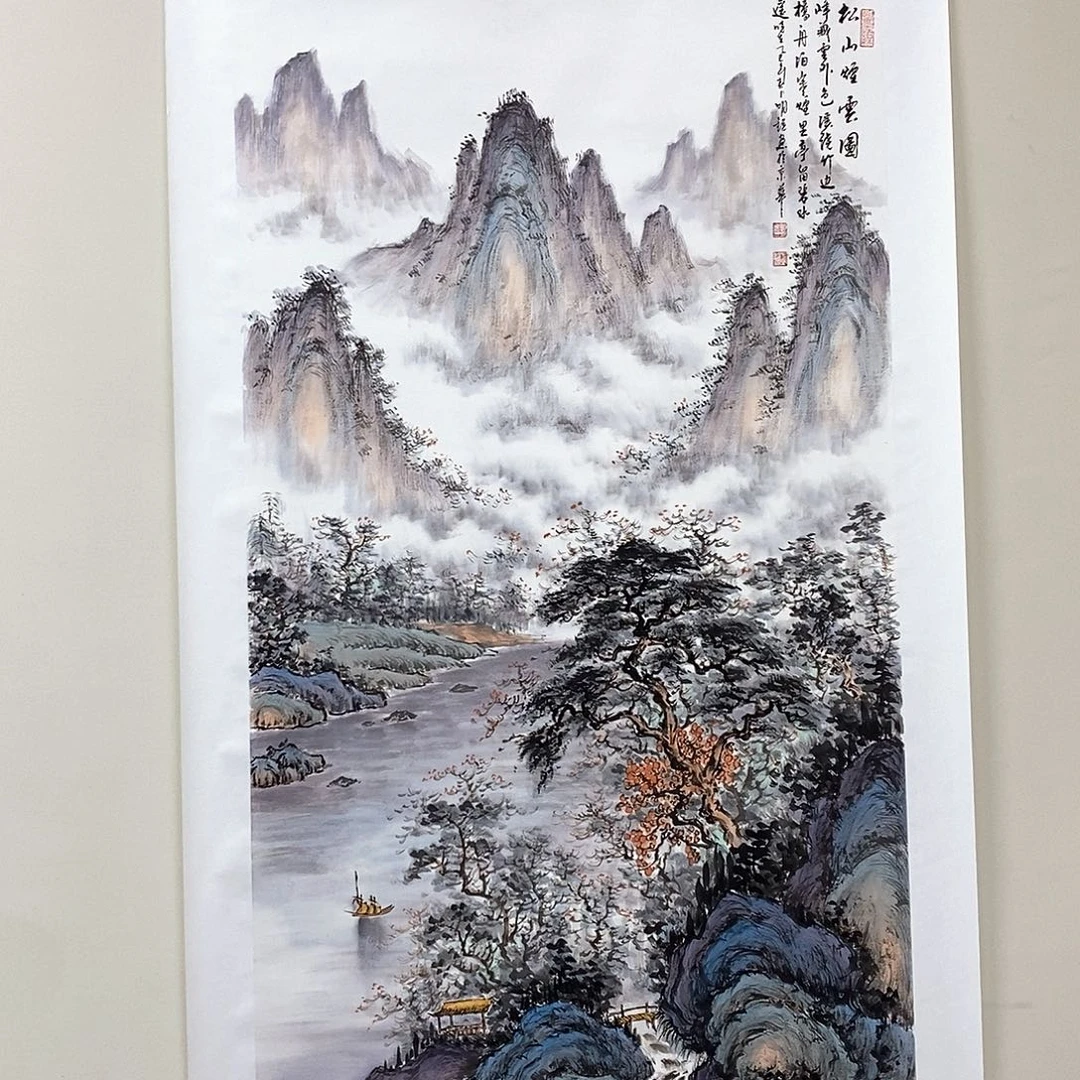 国画明锐四尺精品佳作