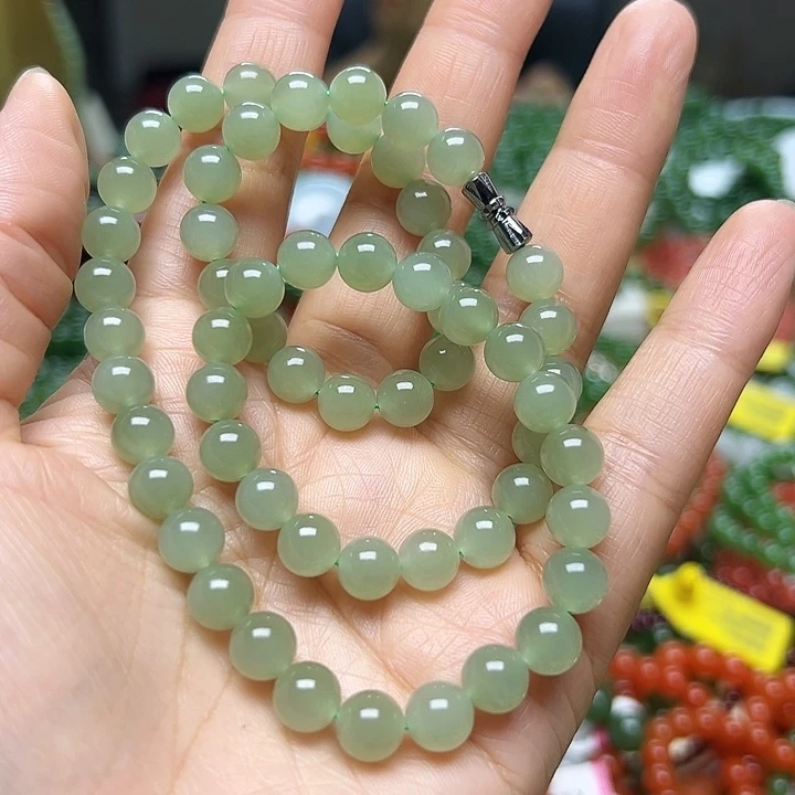 和田玉未镶嵌手串