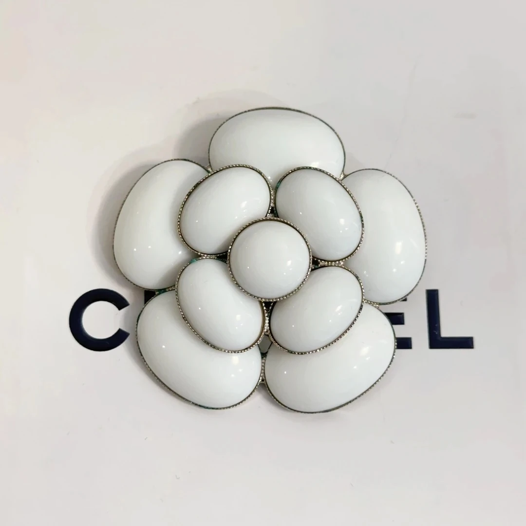 95新 Chanel/香奈儿 Chanel vintage香奈儿中古山茶花胸针