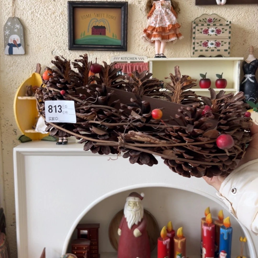 木默认微瑕微脏！外贸样品挂件摆件813