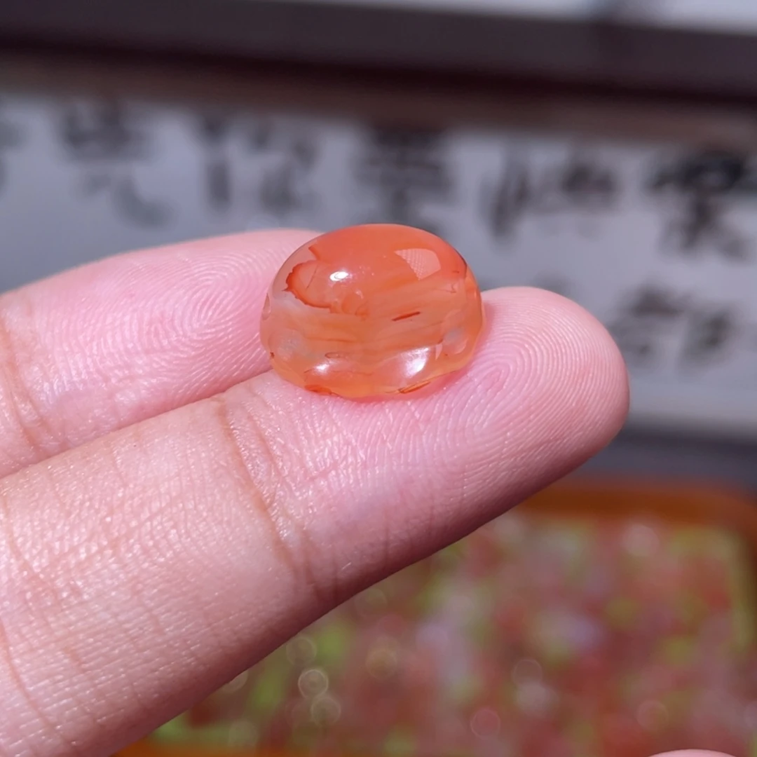 南红玛瑙未镶嵌挂件2872