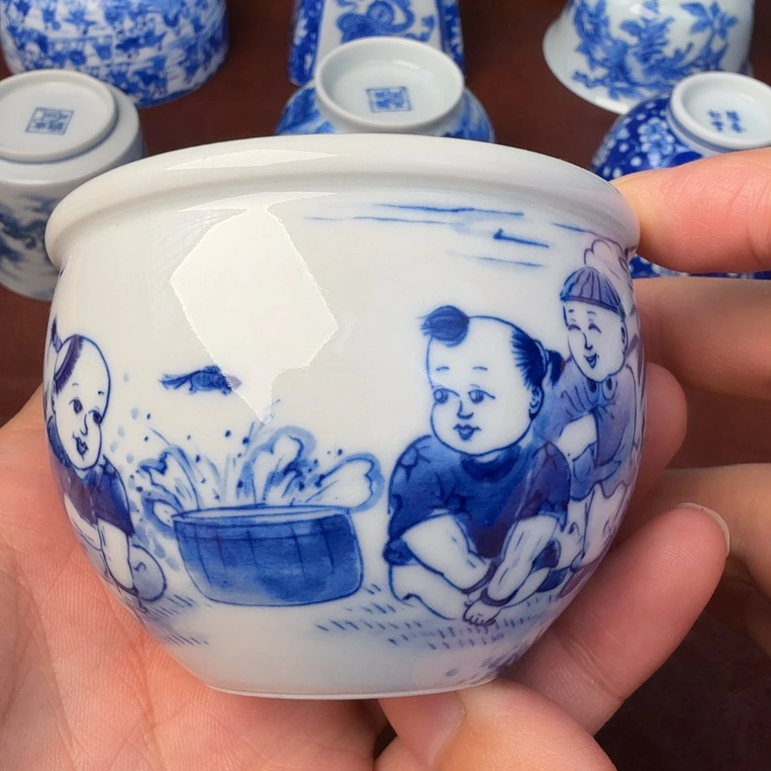 杯现代景德镇全手工全手绘茶具1688888