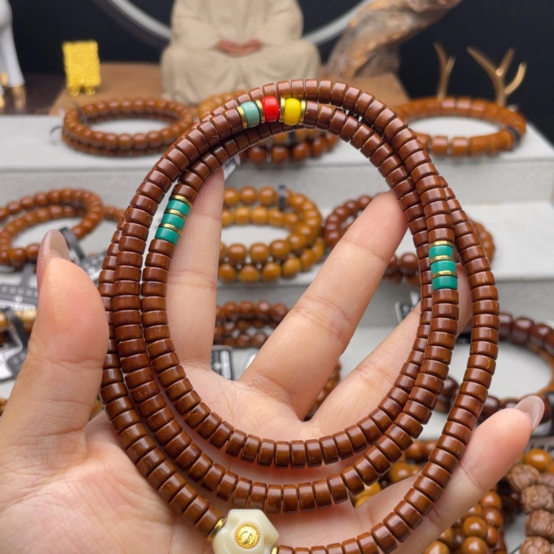&***&紫金鼠手串紫金鼠实心纯肉脖挂6