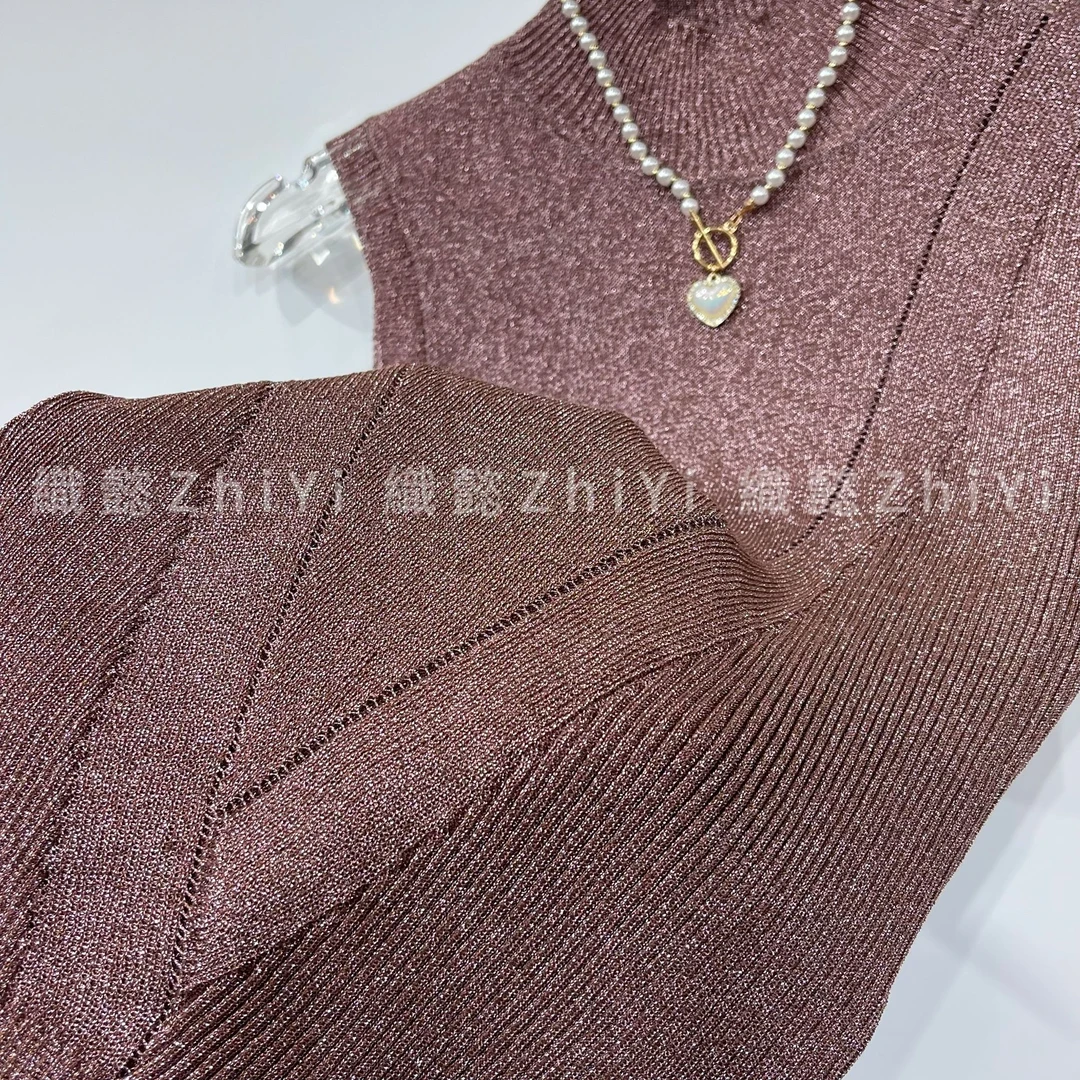 JKO&COCO •（心动）2025意大利进口水晶纱时尚百搭显瘦背心