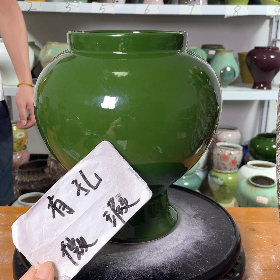 景德镇陶瓷花盆微瑕159