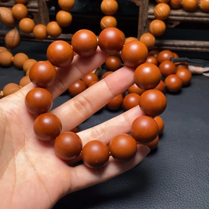 手串橄榄核1.75尺寸树王光珠