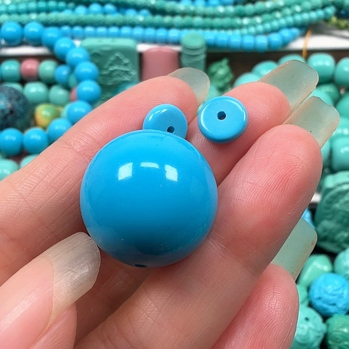 亚克力尺寸20圆珠原矿